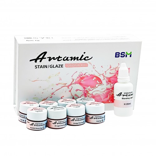 Kit Stain e Glaze para Gengiva Artamic Kit Stain e Glaze para Gengiva Artamic