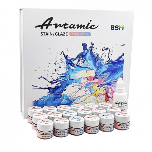 Kit Master para Stain e Glaze Artamic Kit Master para Stain e Glaze Artamic