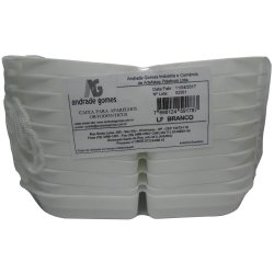 Estojo Porta Prótese Pequeno LF Branco A&G C/10 Estojo Porta Prótese Pequeno LF Branco A&G C/10