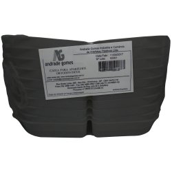 Estojo Porta Prótese Pequeno LF Preto A&G C/10 Estojo Porta Prótese Pequeno LF Preto A&G C/10