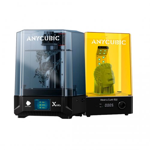 Combo Impressora 3D Anycubic Photon Mono X 6Ks + Máquina de Lavar e Curar Plus