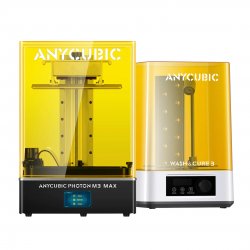 Combo Impressora 3D Anycubic Photon M3 Max 7K + Máquina de Lavar e Curar 3.0 Combo Impressora 3D Anycubic Photon M3 Max 7K + Máquina de Lavar e Curar 3.0
