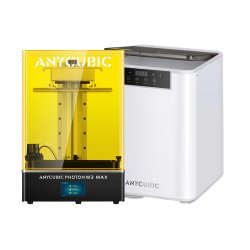 Combo Impressora 3D Anycubic Photon M3 Max 7K + Máquina de Lavar e Curar Anycubic Max Combo Impressora 3D Anycubic Photon M3 Max 7K + Máquina de Lavar e Curar Anycubic Max
