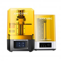 Combo Impressora 3D Anycubic Photon Mono M5s Pro + Máquina de Lavar e Curar 3.0 Combo Impressora 3D Anycubic Photon Mono M5s Pro + Máquina de Lavar e Curar 3.0