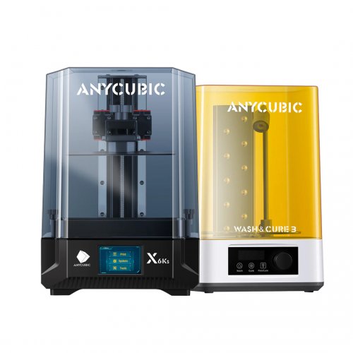 Combo Impressora 3D Anycubic Photon Mono X 6Ks + Máquina de Lavar e Curar 3.0