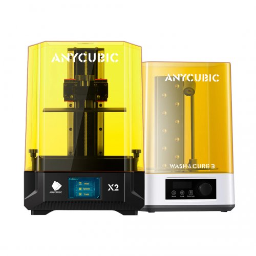 Combo Impressora 3D Anycubic Photon Mono X2 4K+ + Máquina de Lavar e Curar 3.0