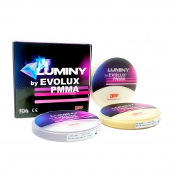 Disco LUMINY PMMA Wieland Calcinável Super Clear 16mm