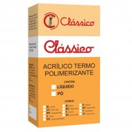 Resina Acrílica Termopolimerizável Clássico 500ml Resina Acrílica Termopolimerizável Clássico 500ml