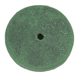 Roda de Borracha Verde Não-Montada c/100 - Cromox Roda de Borracha Verde Não-Montada c/100 - Cromox