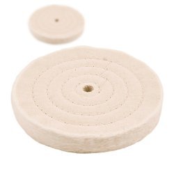 Roda de Pano Para Polimento-Algodão 4X12mm Daufenbach Roda de Pano Para Polimento-Algodão 4X12mm Daufenbach