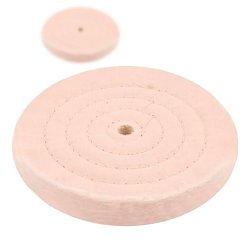 Roda de Pano Para Polimento-Brim Branco 4X12mm Daufenbach Roda de Pano Para Polimento-Brim Branco 4X12mm Daufenbach