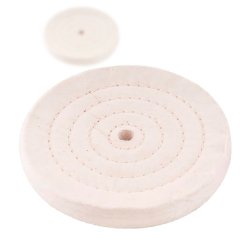 Roda de Pano Para Polimento-Flanela 4X8mm Daufenbach Roda de Pano Para Polimento-Flanela 4X8mm Daufenbach