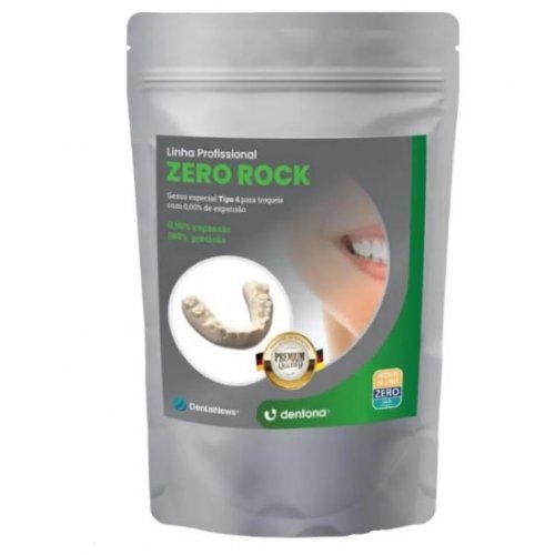 Gesso Especial Tipo IV Zero Rock 1kg - Dental News