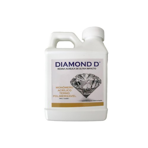 Resina Acrílica Termopolimerizável Diamond Ultra Impacto Líquido 150ml