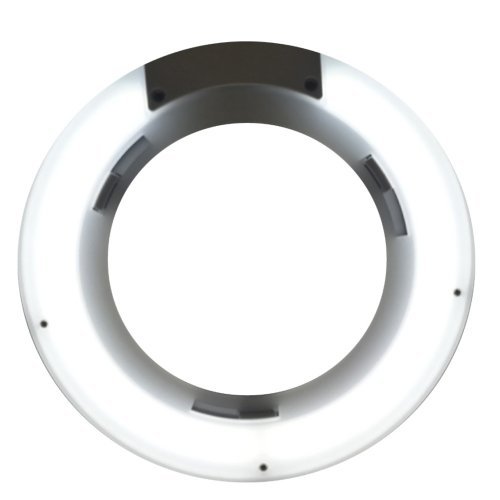 Luminária Lupa para bancada - Com LED - BRANCO - DPF