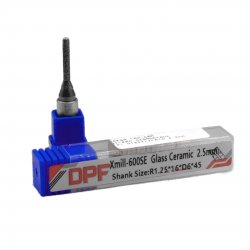 Fresa CAD/CAM XTCera 600SE Diamantada para Dissilicato 2.5mm - DPF Fresa CAD/CAM XTCera 600SE Diamantada para Dissilicato 2.5mm - DPF