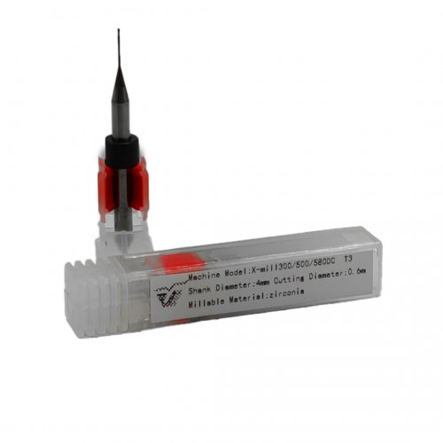 Fresa CAD/CAM XTCera para Zircônia T3 0.6mm