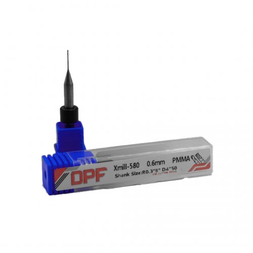 Fresa CAD/CAM XTCera para PMMA T3 0.6 mm