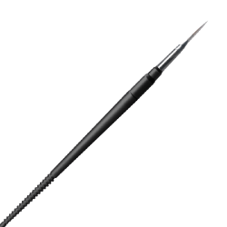 Pincel Pelo Kolinsky p/ Glaze Black Nº 01 - DPF Pincel Pelo Kolinsky p/ Glaze Black Nº 01 - DPF