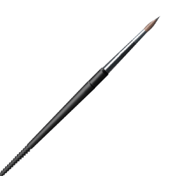 Pincel Pelo Kolinsky p/ Correção Black Nº 04 - DPF Pincel Pelo Kolinsky p/ Correção Black Nº 04 - DPF