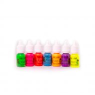 Ink Lab Pigmentos Fluo Kit 7 Cores 5ml