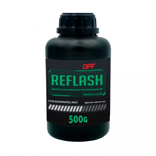 Resina Reflash 3D para Placa Miorrelaxante Bio 500g Resina Reflash 3D para Placa Miorrelaxante Bio 500g