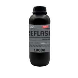 Resina Reflash Light 3D para Modelos Cor Cinza Escuro 1000g - DPF Resina Reflash Light 3D para Modelos Cor Cinza Escuro 1000g - DPF