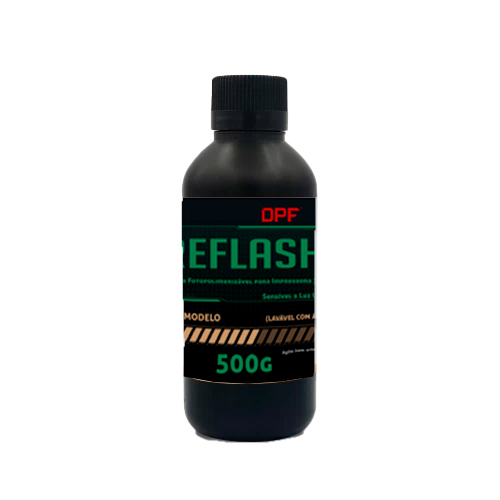 Resina Reflash 3D para Modelos Lavável Cor Nude-Skin 500g - DPF Resina Reflash 3D para Modelos Lavável Cor Nude-Skin 500g - DPF