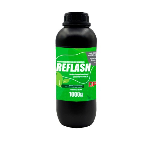 Resina Reflash 3D PLA-Pro para Modelos Cor Cinza-Gray 1000g - DPF