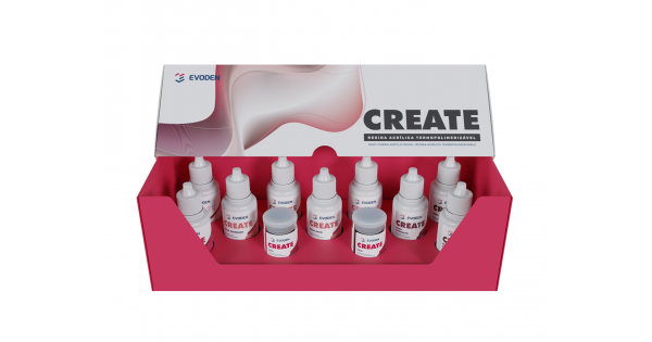 Kit Create Resina Acrílica Caracterização de Gengiva - Evoden