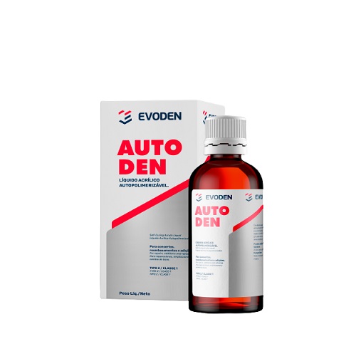 Resina Acrílica Autopolimerizável Autoden 250ml