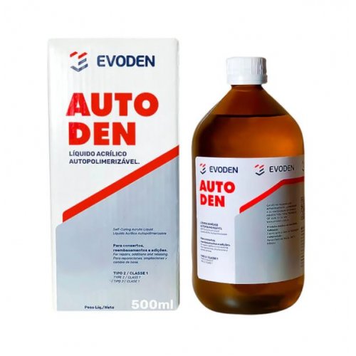 Resina Acrílica Autopolimerizável Autoden 500ml