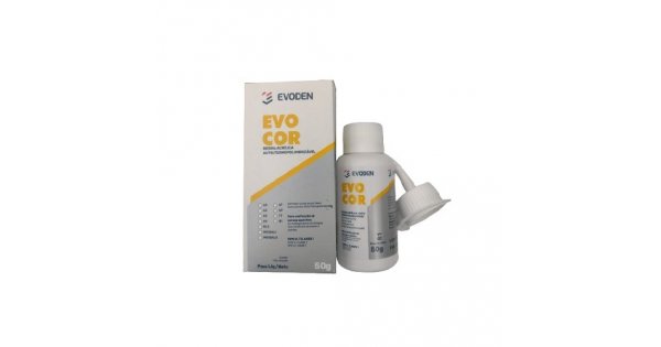 Resina Acrílica Auto/Termo Evocor 60 50g - Evoden