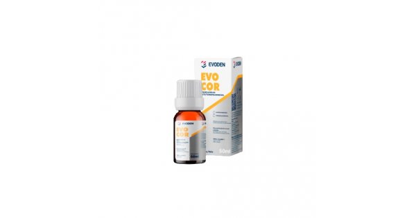 Resina Acrílica Auto/Termo Evocor c/ Crosslink e Fluor 50ml - Evoden