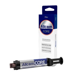 Cimento Resinoso Allcem Core A1 6g (Seringa Corpo Duplo Base + Catalisador) Cimento Resinoso Allcem Core A1 6g (Seringa Corpo Duplo Base + Catalisador)