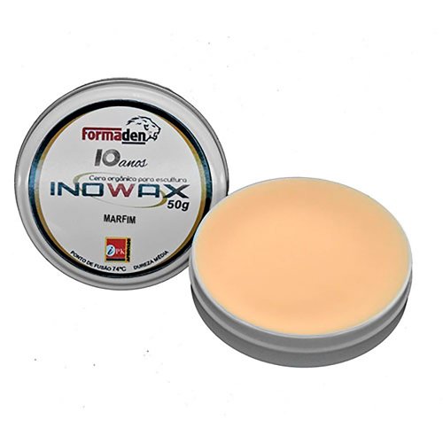 Cera Inowax Para Escultura Marfim 65g