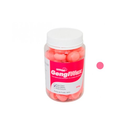 Cera Gengiwax Opaca Rosa Médio 225g