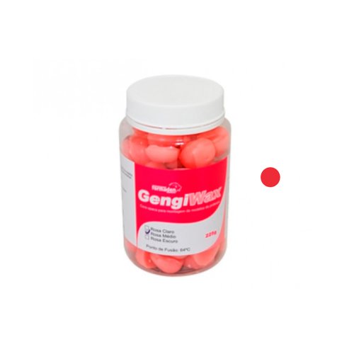 Cera Gengiwax Opaca Rosa Escuro 225g