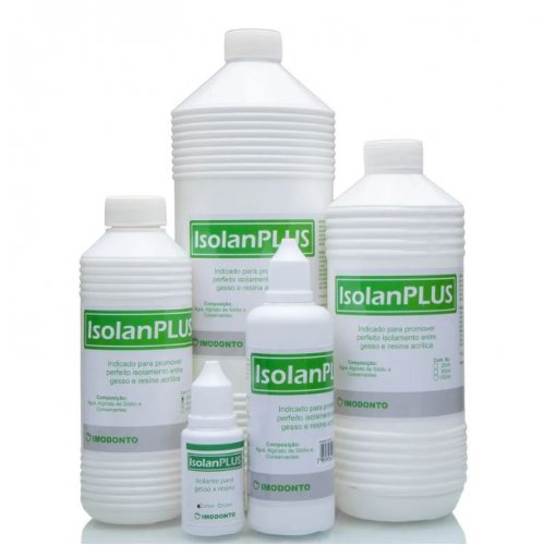 Isolante Isolanplus para Resinas Acrílicas e Gessos 500ml - Imodonto