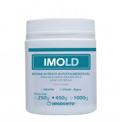Resina para Moldeiras Individuais Imold Marfim 450g - Imodonto Resina para Moldeiras Individuais Imold Marfim 450g - Imodonto