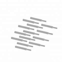 Pinos Refratários Quartzo Kit com 15 un Odontomega Pinos Refratários Quartzo Kit com 15 un Odontomega