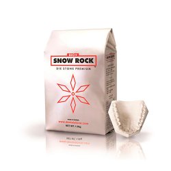 Gesso Especial Tipo IV Snow Rock Premium 1,5kg Branco Gesso Especial Tipo IV Snow Rock Premium 1,5kg Branco