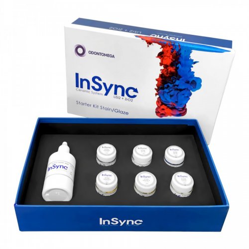 Kit Cerâmica Starter Insync 6x Stain / 1 Líquido Glaze Kit Cerâmica Starter Insync 6x Stain / 1 Líquido Glaze