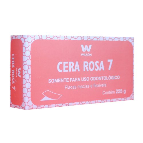 Cera 7 Rosa Wilson 225g - Polidental