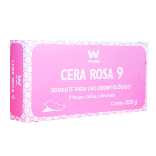Cera Rosa 9 Wilson 225g - Polidental
