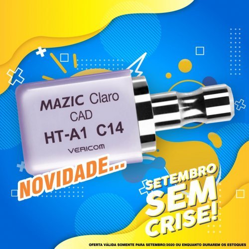 Bloco Mazic Claro CAD C14 HT-A1 - DPF Bloco Mazic Claro CAD C14 HT-A1 - DPF