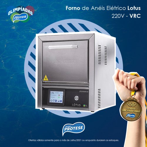 Forno de Anéis Elétrico Lotus 220V - VRC Forno de Anéis Elétrico Lotus 220V - VRC