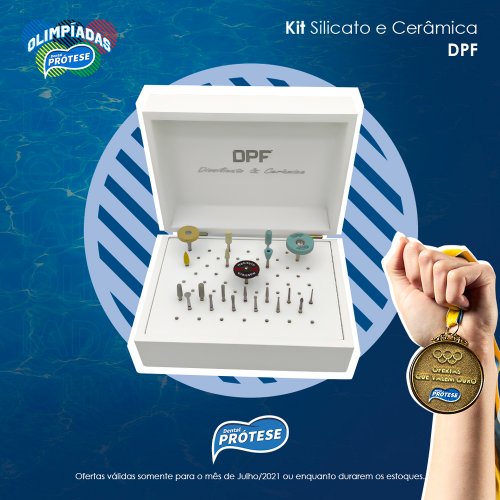 Kit Master p/ Acabamento e Polimento de Dissilicato e Cerâmica - DPF Kit Master p/ Acabamento e Polimento de Dissilicato e Cerâmica - DPF