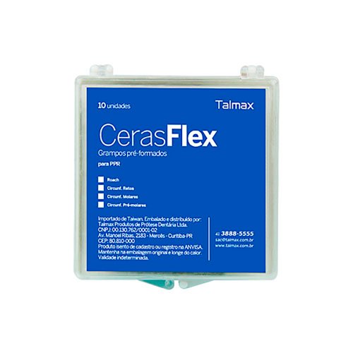 Cera Flex PPR Grampos Pré-Formados Pré-Molares com 10 Talmax