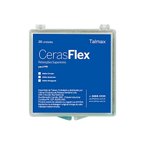 Cera Flex PPR Malha de Retenção Superior Quadrada com 20un Talmax